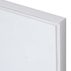 vidaXL Spiegel Silbern 100x60 cm