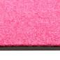 vidaXL Fußmatte Waschbar Rosa 90x120 cm vidaXL Fußmatte Waschbar Rosa 90x120 cm