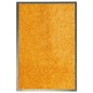 vidaXL Fußmatte Waschbar Orange 40x60 cm vidaXL Fußmatte Waschbar Orange 40x60 cm