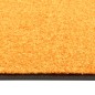 vidaXL Fußmatte Waschbar Orange 90x150 cm vidaXL Fußmatte Waschbar Orange 90x150 cm
