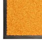 vidaXL Fußmatte Waschbar Orange 90x150 cm vidaXL Fußmatte Waschbar Orange 90x150 cm
