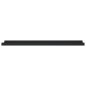 vidaXL Bilderleisten 2 Stk. Schwarz 80x9x3 cm MDF vidaXL Bilderleisten 2 Stk. Schwarz 80x9x3 cm MDF