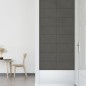 Wandpaneele 12 Stk. Dunkelgrau 60x30 cm Samt 2,16 m² Wandpaneele 12 Stk. Dunkelgrau 60x30 cm Samt 2,16 m²