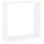 vidaXL Würfelregale 3 Stk. Weiß MDF vidaXL Würfelregale 3 Stk. Weiß MDF