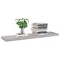 vidaXL Schweberegal Betongrau 90x23,5x3,8 cm MDF vidaXL Schweberegal Betongrau 90x23,5x3,8 cm MDF