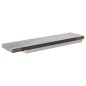 vidaXL Schweberegal Betongrau 90x23,5x3,8 cm MDF vidaXL Schweberegal Betongrau 90x23,5x3,8 cm MDF