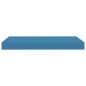 vidaXL Schweberegale 2 Stk. Blau 50x23x3,8 cm MDF vidaXL Schweberegale 2 Stk. Blau 50x23x3,8 cm MDF