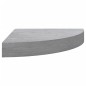 vidaXL Eck-Wandregal 2 Stk. Betongrau 35x35x3,8 cm MDF vidaXL Eck-Wandregal 2 Stk. Betongrau 35x35x3,8 cm MDF