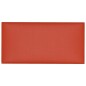 Wandpaneele 12 Stk. Rot 30x15 cm Kunstleder 0,54 m² Wandpaneele 12 Stk. Rot 30x15 cm Kunstleder 0,54 m²