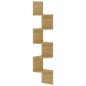vidaXL Wand-Eckregal Sonoma-Eiche 19x19x123 cm Holzwerkstoff vidaXL Wand-Eckregal Sonoma-Eiche 19x19x123 cm Holzwerkstoff