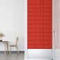 Wandpaneele 12 Stk. Rot 30x15 cm Kunstleder 0,54 m² Wandpaneele 12 Stk. Rot 30x15 cm Kunstleder 0,54 m²