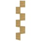 vidaXL Wand-Eckregal Sonoma-Eiche 19x19x123 cm Holzwerkstoff vidaXL Wand-Eckregal Sonoma-Eiche 19x19x123 cm Holzwerkstoff