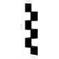 vidaXL Wand-Eckregal Hochglanz-Schwarz 19x19x123 cm Holzwerkstoff vidaXL Wand-Eckregal Hochglanz-Schwarz 19x19x123 cm Holzwerkstoff