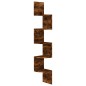 vidaXL Wand-Eckregal Räuchereiche 19x19x123 cm Holzwerkstoff vidaXL Wand-Eckregal Räuchereiche 19x19x123 cm Holzwerkstoff