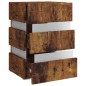 vidaXL LED-Nachttisch Räuchereiche 45x35x67 cm Holzwerkstoff vidaXL LED-Nachttisch Räuchereiche 45x35x67 cm Holzwerkstoff