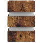 vidaXL LED-Nachttisch Räuchereiche 45x35x67 cm Holzwerkstoff vidaXL LED-Nachttisch Räuchereiche 45x35x67 cm Holzwerkstoff