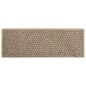 vidaXL Treppenmatten Selbstklebend Sisal 15 Stk. 65x21x4cm Dunkelbeige vidaXL Treppenmatten Selbstklebend Sisal 15 Stk. 65x21x4cm Dunkelbeige