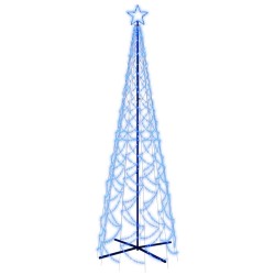 LED-Weihnachtsbaum Kegelform Blau 500 LEDs 100x300 cm