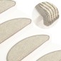 vidaXL Treppenmatten Selbstklebend 15 Stk. 56x17x3 cm Silbern vidaXL Treppenmatten Selbstklebend 15 Stk. 56x17x3 cm Silbern