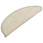 vidaXL Treppenmatten Selbstklebend 15 Stk. 56x17x3 cm Silbern vidaXL Treppenmatten Selbstklebend 15 Stk. 56x17x3 cm Silbern