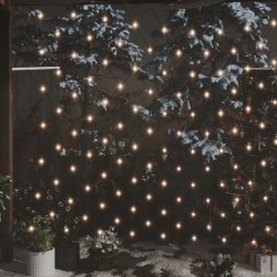 vidaXL LED-Lichternetz Warmweiß 3x2 m 204 LEDs Indoor Outdoor