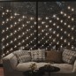 vidaXL LED-Lichternetz Warmweiß 3x2 m 204 LEDs Indoor Outdoor vidaXL LED-Lichternetz Warmweiß 3x2 m 204 LEDs Indoor Outdoor