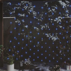 vidaXL LED-Lichternetz Blau 3x2 m 204 LEDs Indoor Outdoor