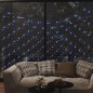 vidaXL LED-Lichternetz Blau 3x3 m 306 LEDs Indoor Outdoor vidaXL LED-Lichternetz Blau 3x3 m 306 LEDs Indoor Outdoor