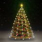 vidaXL Weihnachtsbaum-Lichternetz mit 180 LEDs Kaltweiß 180 cm vidaXL Weihnachtsbaum-Lichternetz mit 180 LEDs Kaltweiß 180 cm