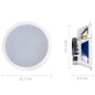 vidaXL Einbaulautsprecher für Decke und Wand mit Hochtöner 2 Stk. 360W vidaXL Einbaulautsprecher für Decke und Wand mit Hochtöner 2 Stk. 360W
