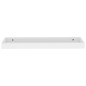 vidaXL Loggia Wandregale 4 Stk. Weiß 60x15x4 cm MDF vidaXL Loggia Wandregale 4 Stk. Weiß 60x15x4 cm MDF