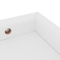 vidaXL Loggia Wandregale 4 Stk. Weiß 60x15x4 cm MDF vidaXL Loggia Wandregale 4 Stk. Weiß 60x15x4 cm MDF