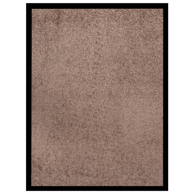 vidaXL Fußmatte Braun 60x80 cm vidaXL Fußmatte Braun 60x80 cm