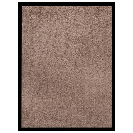 vidaXL Fußmatte Braun 60x80 cm