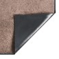 vidaXL Fußmatte Braun 60x80 cm vidaXL Fußmatte Braun 60x80 cm