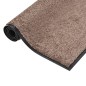 vidaXL Fußmatte Braun 60x80 cm vidaXL Fußmatte Braun 60x80 cm