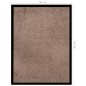 vidaXL Fußmatte Braun 60x80 cm vidaXL Fußmatte Braun 60x80 cm