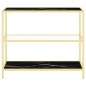 vidaXL Regal Marmor und Transparent 100x36x90 cm Gehärtetes Glas vidaXL Regal Marmor und Transparent 100x36x90 cm Gehärtetes Glas