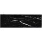 vidaXL Regal Marmor und Transparent 100x36x90 cm Gehärtetes Glas vidaXL Regal Marmor und Transparent 100x36x90 cm Gehärtetes Glas