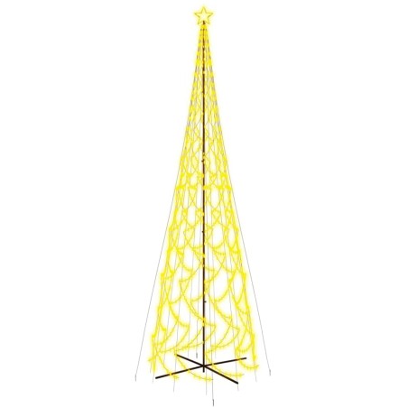 LED-Weihnachtsbaum Kegelform Warmweiß 3000 LEDs 230x800 cm