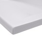 vidaXL Einbauwaschbecken 101x39,5x18,5 cm Keramik Weiß vidaXL Einbauwaschbecken 101x39,5x18,5 cm Keramik Weiß