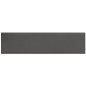 Wandpaneele 12 Stk. Grau 60x15 cm Kunstleder 1,08 m² Wandpaneele 12 Stk. Grau 60x15 cm Kunstleder 1,08 m²