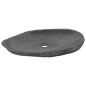 vidaXL Waschbecken Flussstein Oval 60-70 cm vidaXL Waschbecken Flussstein Oval 60-70 cm