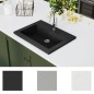 vidaXL Granitbecken 600×450×120 mm Schwarz vidaXL Granitbecken 600×450×120 mm Schwarz
