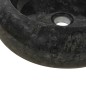 vidaXL Waschbecken 40x12 cm Marmor Schwarz vidaXL Waschbecken 40x12 cm Marmor Schwarz