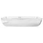 vidaXL Waschbecken 71 x 38 x 13,5 cm Keramik Silbern vidaXL Waschbecken 71 x 38 x 13,5 cm Keramik Silbern