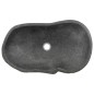 vidaXL Waschbecken Flussstein Oval 60-70 cm vidaXL Waschbecken Flussstein Oval 60-70 cm