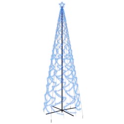 LED-Weihnachtsbaum Kegelform Blau 1400 LEDs 160x500 cm