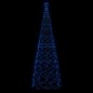 LED-Weihnachtsbaum Kegelform Blau 1400 LEDs 160x500 cm LED-Weihnachtsbaum Kegelform Blau 1400 LEDs 160x500 cm