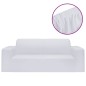 vidaXL Stretch Sofahusse 2-Sitzer Weiß Polyester-Jersey vidaXL Stretch Sofahusse 2-Sitzer Weiß Polyester-Jersey